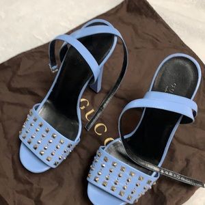 Gucci high sandals size 8